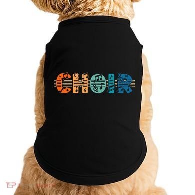 Choir Retro Singer Music Group Teacher Choir Directors Doggie Tank