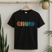 Choir Retro Singer Music Group Teacher Choir Directors T-Shirt thumb 2