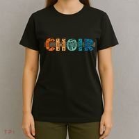 Choir Retro Singer Music Group Teacher Choir Directors T-Shirt thumb 4
