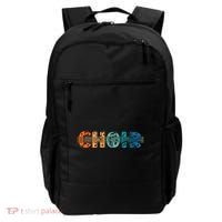 Choir Retro Singer Music Group Teacher Choir Directors Backpack thumb 0