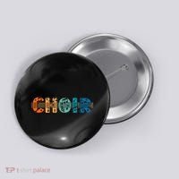 Choir Retro Singer Music Group Teacher Choir Directors Button thumb 0