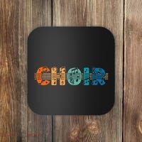 Choir Retro Singer Music Group Teacher Choir Directors Coaster thumb 0