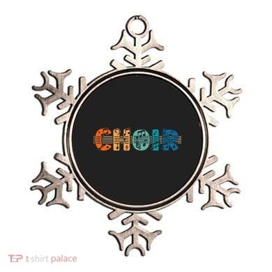 Choir Retro Singer Music Group Teacher Choir Directors Ornament