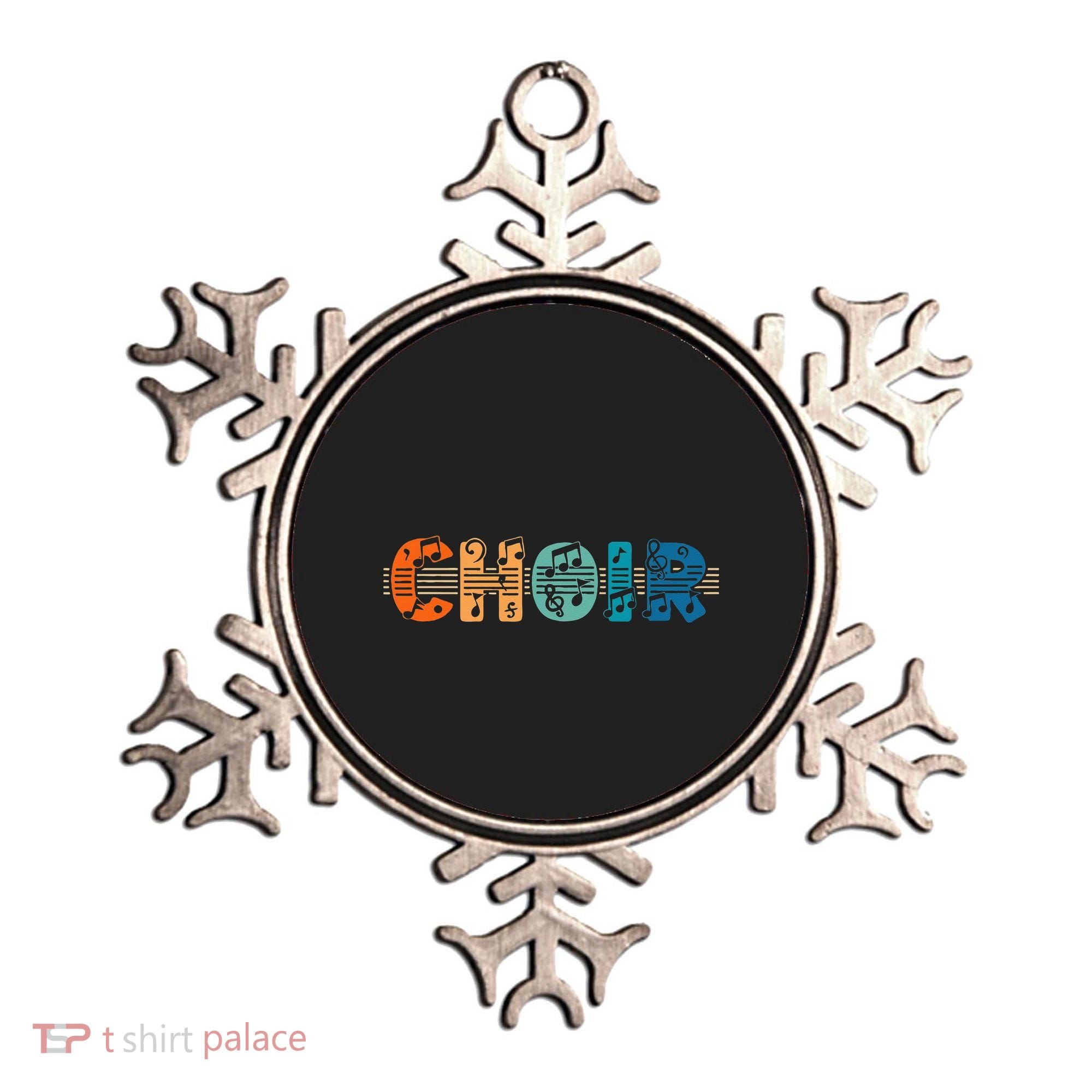 Choir Retro Singer Music Group Teacher Choir Directors Ornament
