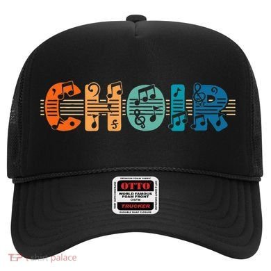 Choir Retro Singer Music Group Teacher Choir Directors Hat