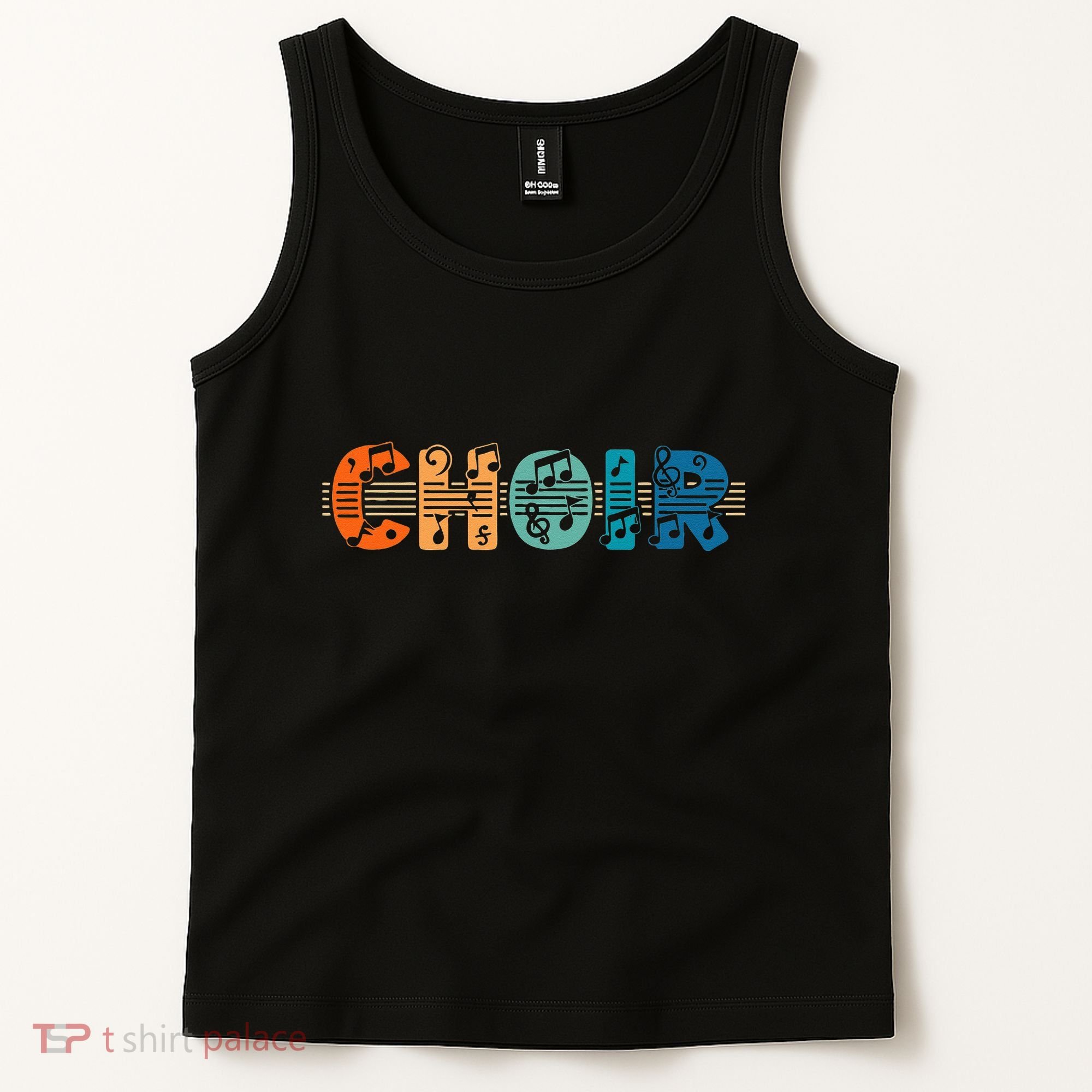 Choir Retro Singer Music Group Teacher Choir Directors Tank Top