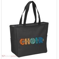 Choir Retro Singer Music Group Teacher Choir Directors Tote Bag thumb 2