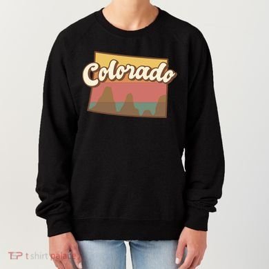 Colorado Retro Sunset Logo Women's Sweatshirt