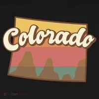 Colorado Retro Sunset Logo Doggie Tank thumb 4