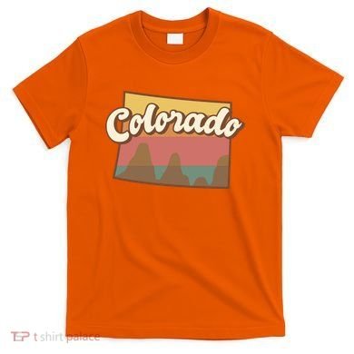 Colorado Retro Sunset Logo T-Shirt