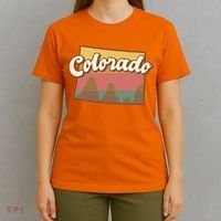 Colorado Retro Sunset Logo T-Shirt thumb 4
