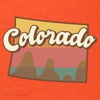 Colorado Retro Sunset Logo T-Shirt thumb 7