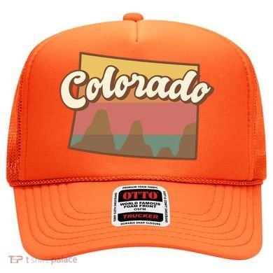 Colorado Retro Sunset Logo Hat