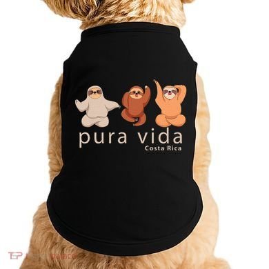 Costa Rica Sloth Doggie Tank