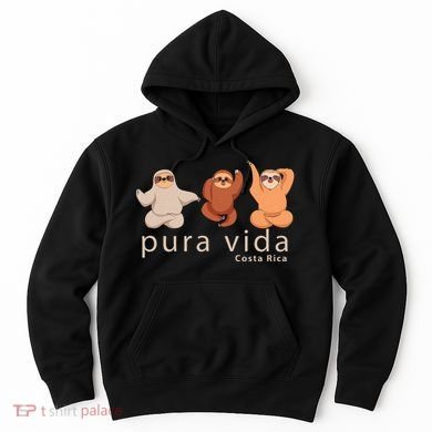 Costa Rica Sloth Hoodie