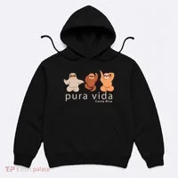 Costa Rica Sloth Hoodie thumb 0