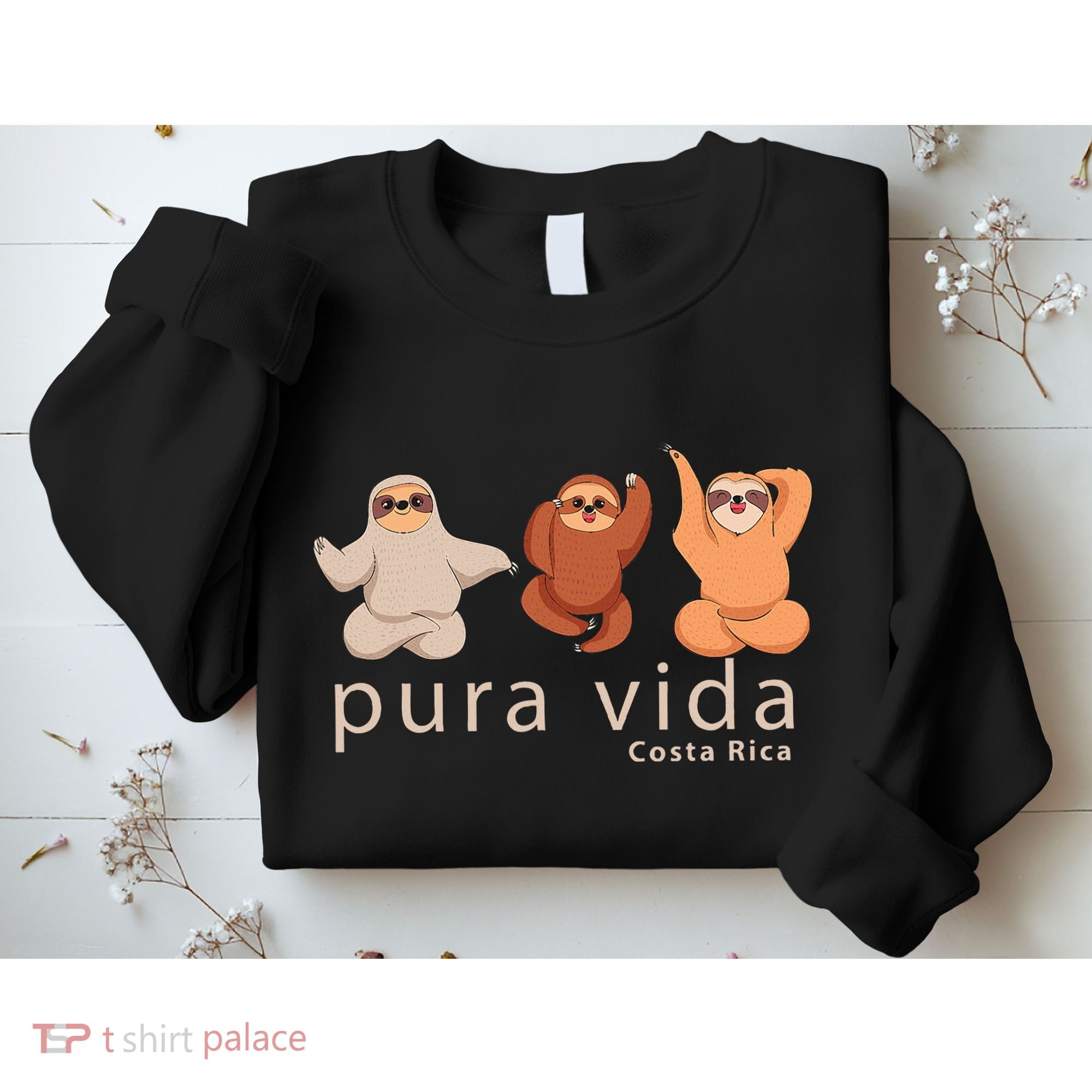 Costa Rica Sloth Sweatshirt