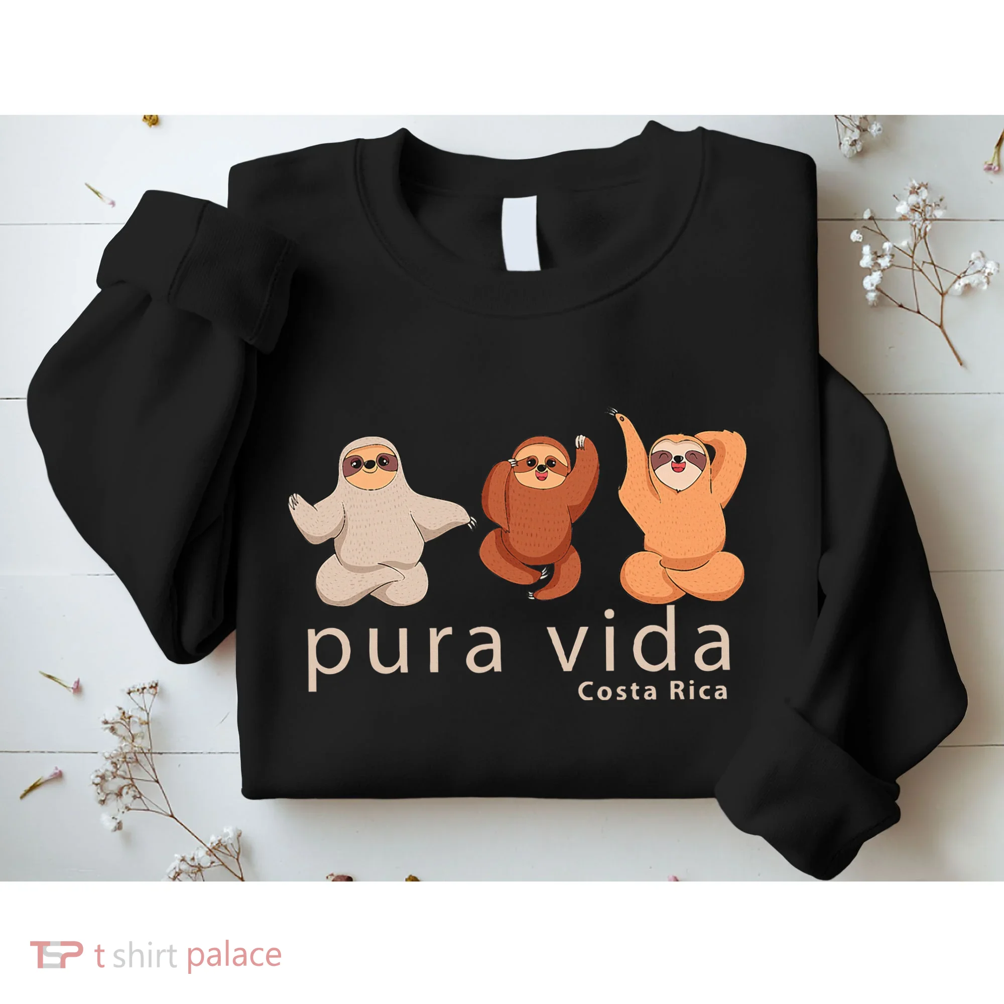 Costa Rica Sloth Sweatshirt