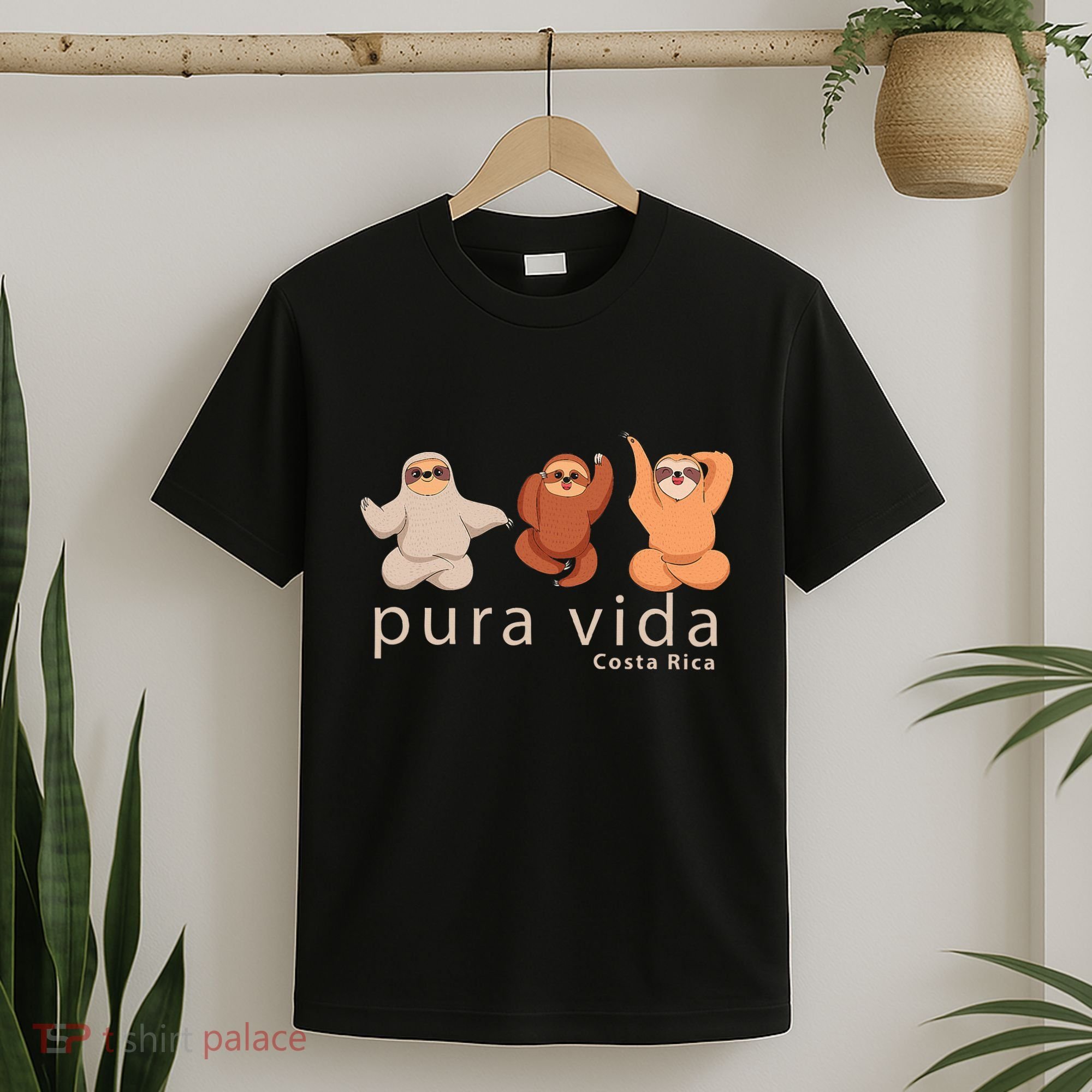 Costa Rica Sloth T-Shirt