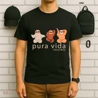 Costa Rica Sloth T-Shirt thumb 6