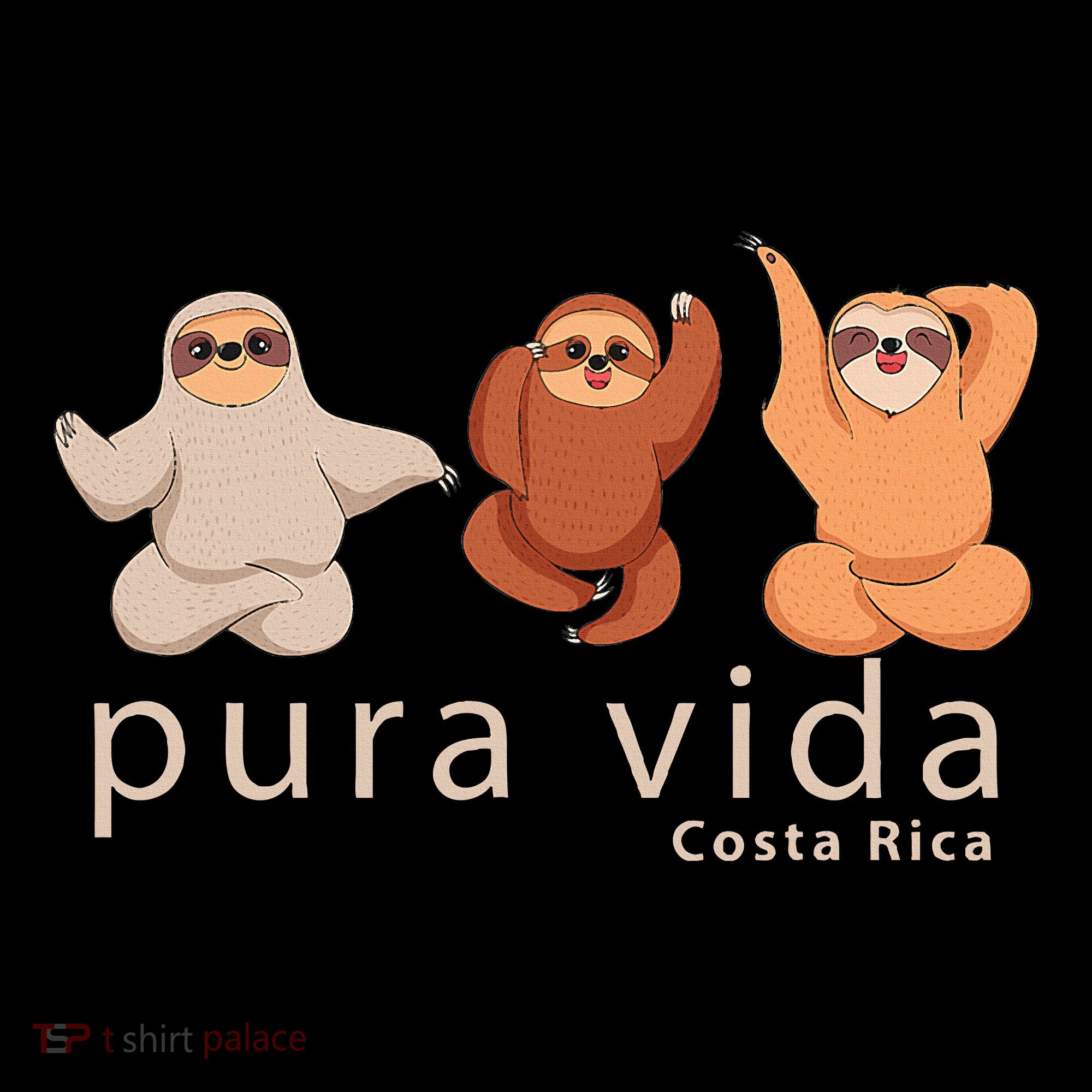 Costa Rica Sloth T-Shirt