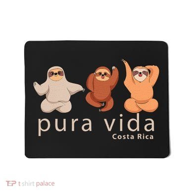 Costa Rica Sloth Mousepad