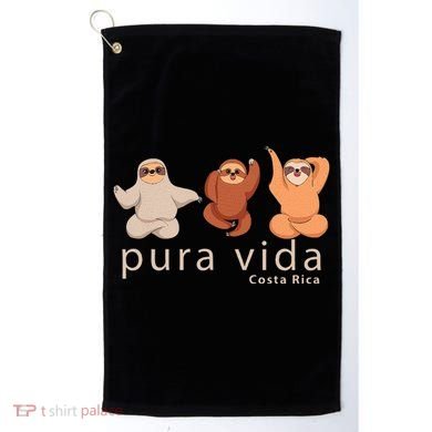 Costa Rica Sloth Golf Towel