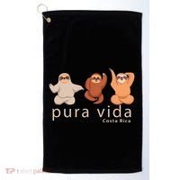 Costa Rica Sloth Golf Towel thumb 0