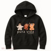 Costa Rica Sloth Kids Hoodie thumb 0