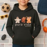 Costa Rica Sloth Kids Hoodie thumb 2