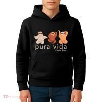 Costa Rica Sloth Kids Hoodie thumb 4