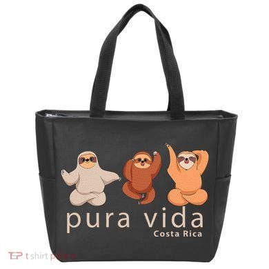 Costa Rica Sloth Tote Bag