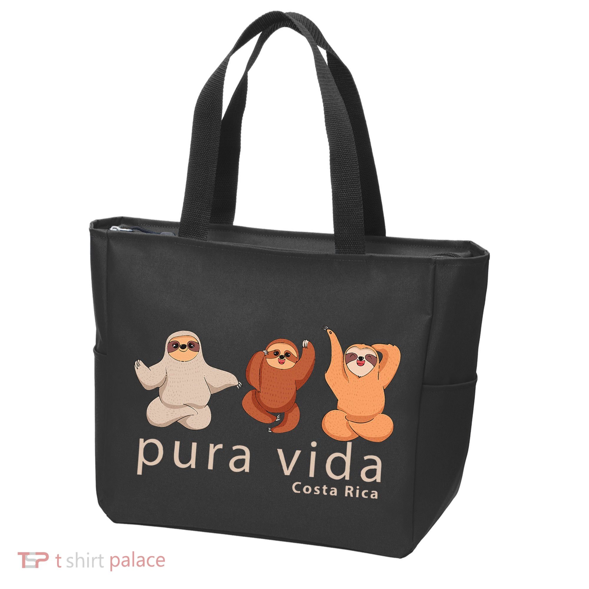 Costa Rica Sloth Tote Bag