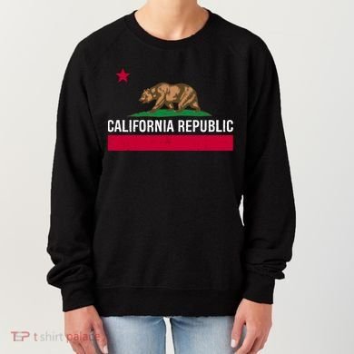 California Republic State Flag Cool Gift Women's Sweatshirt