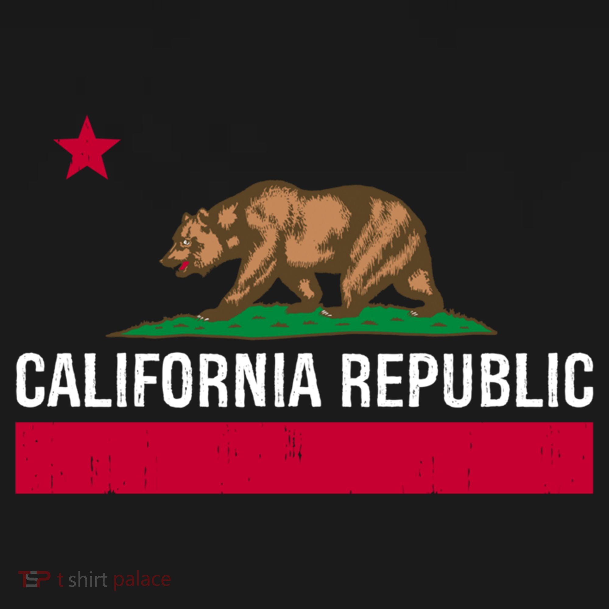 California Republic State Flag Cool Gift Bucket Hat
