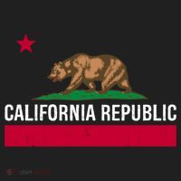 California Republic State Flag Cool Gift Beanie thumb 2