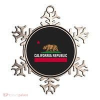 California Republic State Flag Cool Gift Ornament thumb 0