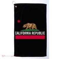California Republic State Flag Cool Gift Golf Towel thumb 0