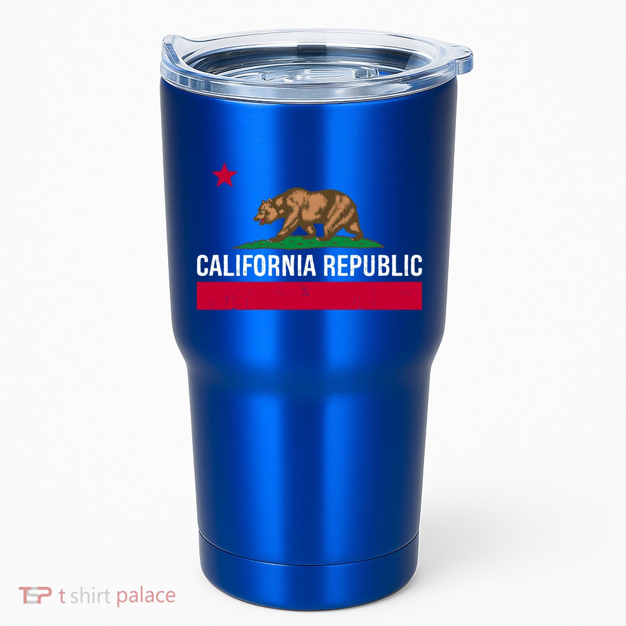 California Republic State Flag Cool Gift Tumbler