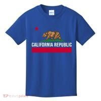 California Republic State Flag Cool Gift Kids T-Shirt thumb 0