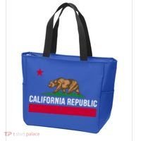 California Republic State Flag Cool Gift Tote Bag thumb 3