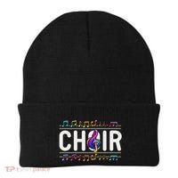 Choir Retro Singer Musician Teacher Choir Director Music Gift Beanie thumb 0