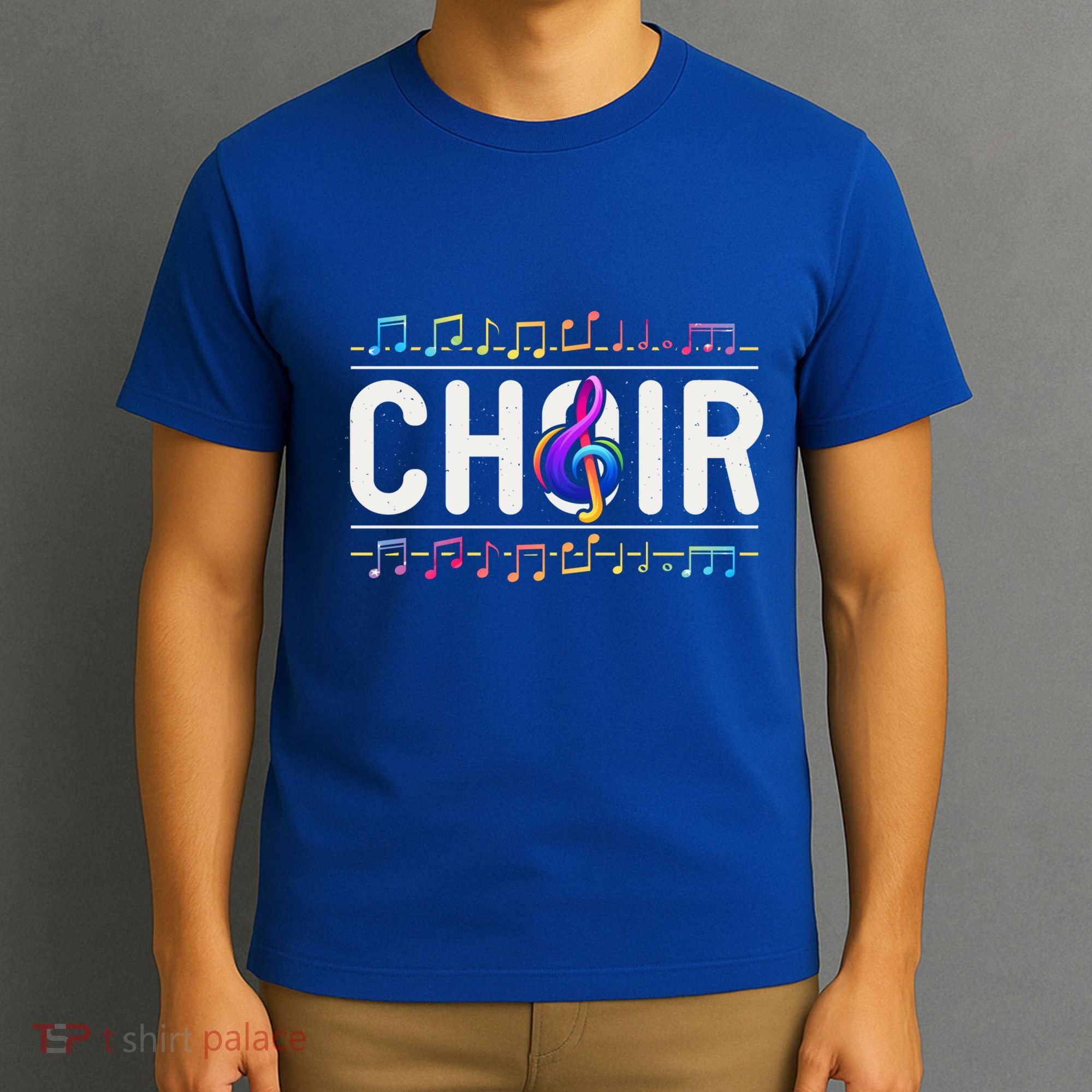 Choir Retro Singer Musician Teacher Choir Director Music Gift T-Shirt