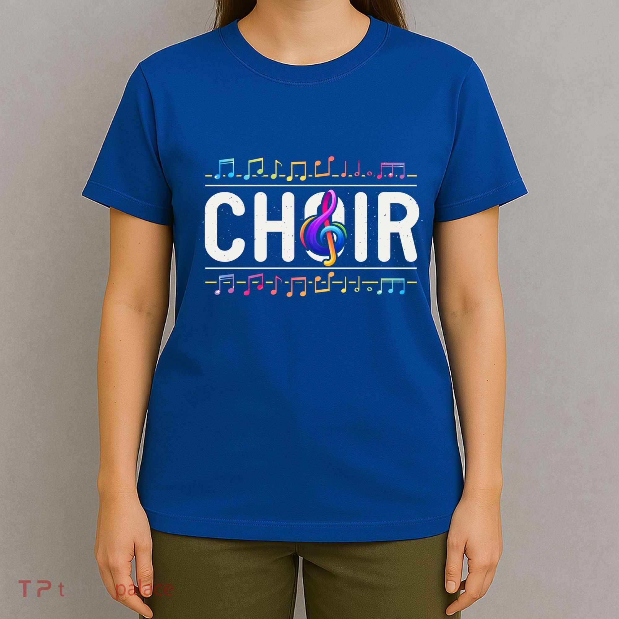 Choir Retro Singer Musician Teacher Choir Director Music Gift T-Shirt