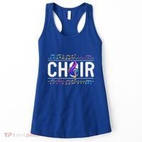 Choir Retro Singer Musician Teacher Choir Director Music Gift Women's Tank Top thumb 0