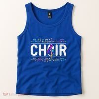 Choir Retro Singer Musician Teacher Choir Director Music Gift Tank Top thumb 2