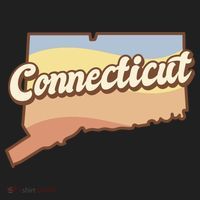 Connecticut Retro Sunset Logo Women's Sweatshirt thumb 2