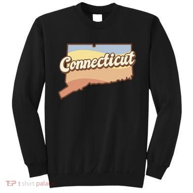 Connecticut Retro Sunset Logo Sweatshirt