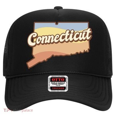 Connecticut Retro Sunset Logo Hat