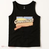 Connecticut Retro Sunset Logo Tank Top thumb 2